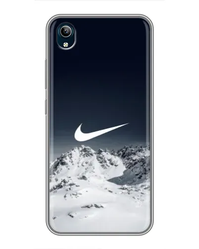 Чехол для Vivo Y91C с картинкой «Nike — зимние горы» Чехол для Vivo Y91C с картинкой «Nike — зимние горы»