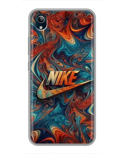 Чехол для Vivo Y91C с картинкой «Nike в абстракции» Чехол для Vivo Y91C с картинкой «Nike в абстракции»