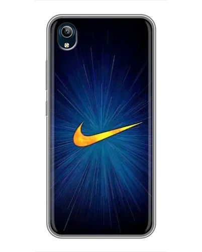 Чехол для Vivo Y91C с картинкой «Синий пульс Nike» Чехол для Vivo Y91C с картинкой «Синий пульс Nike»