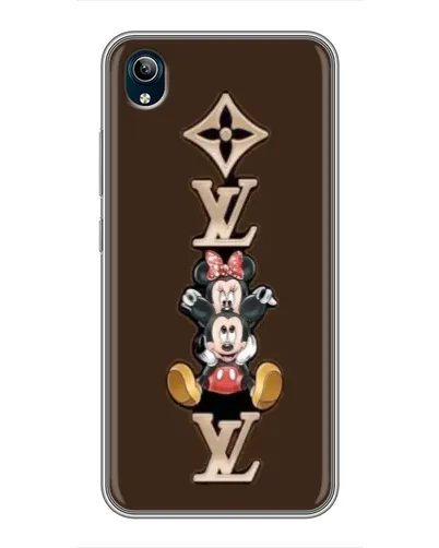 Чехол для Vivo Y91C с картинкой «LV и Микки Маус»