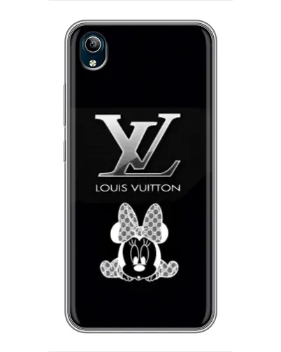 Чехол для Vivo Y91C с картинкой «LV и Минни Маус»