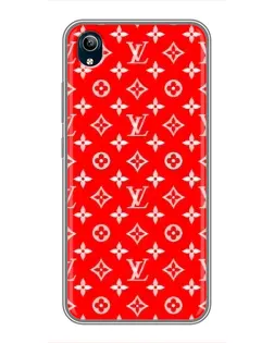 Чехол для Vivo Y91C с картинкой «Яркий паттерн LV»