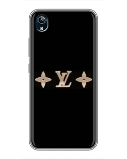 Чехол для Vivo Y91C с картинкой «Louis Vuitton — минимализм»