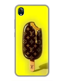 Чехол для Vivo Y91C с картинкой «Мороженое от LV»