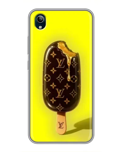 Чехол для Vivo Y91C с картинкой «Мороженое от LV»