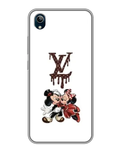 Чехол для Vivo Y91C с картинкой «LV и Микки Маус»