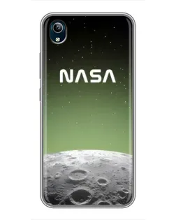 Чехол для Vivo Y91C с картинкой «NASA — лунный градиент» Чехол для Vivo Y91C с картинкой «NASA — лунный градиент»