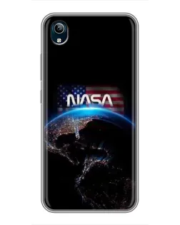 Чехол для Vivo Y91C с картинкой «Земля из космоса NASA» Чехол для Vivo Y91C с картинкой «Земля из космоса NASA»