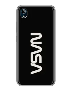 Чехол для Vivo Y91C с картинкой «NASA — вертикальный логотип» Чехол для Vivo Y91C с картинкой «NASA — вертикальный логотип»