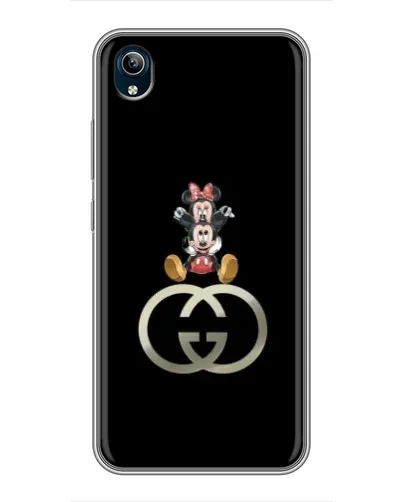Чохол для Vivo Y91C з картинкою «Мінні Маус на лого»