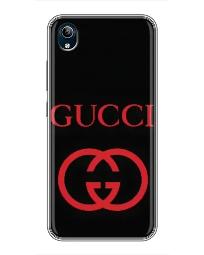 Чохол для Vivo Y91C з картинкою «Gucci — червоний логотип»
