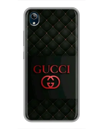 Чохол для Vivo Y91C з картинкою «Gucci — стьобаний чорний»