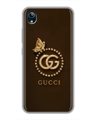 Чохол для Vivo Y91C з картинкою «Gucci — золотий метелик»