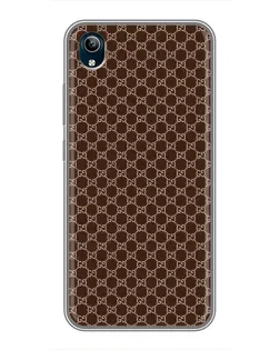 Чохол для Vivo Y91C з картинкою «Gucci — шоколадна сітка»