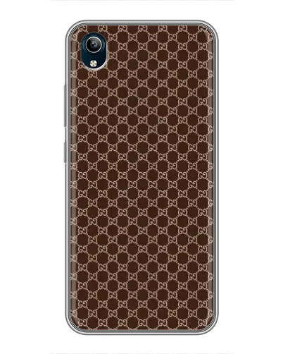Чехол для Vivo Y91C с картинкой «Gucci — шоколадная сетка» Чехол для Vivo Y91C с картинкой «Gucci — шоколадная сетка»