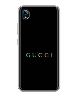 Чохол для Vivo Y91C з картинкою «Gucci — неоновий мінімалізм»