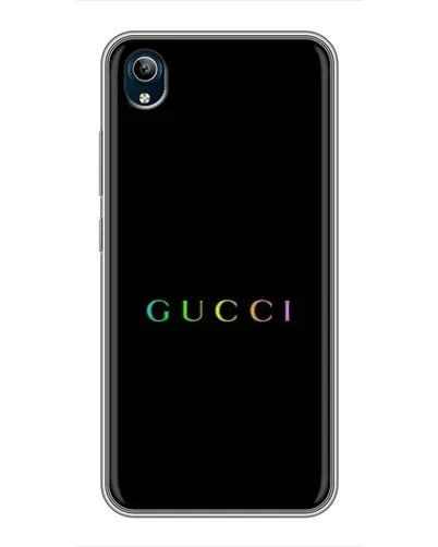 Чехол для Vivo Y91C с картинкой «Gucci — неоновый минимализм» Чехол для Vivo Y91C с картинкой «Gucci — неоновый минимализм»