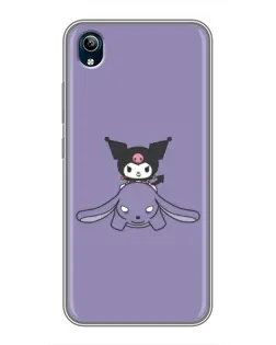 Чохол для Vivo Y91C з картинкою «Kuromi на ліловому фоні» Чохол для Vivo Y91C з картинкою «Kuromi на ліловому фоні»