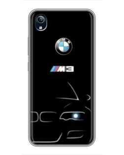 Чехол для Vivo Y91C с картинкой «Минималистичный принт BMW M3»