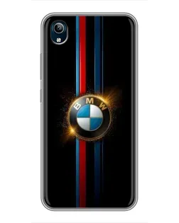 Чехол для Vivo Y91C с картинкой «BMW M-Power неон»