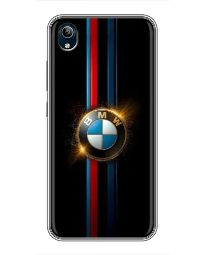 Чехол для Vivo Y91C с картинкой «BMW M-Power неон»