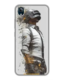 Чехол для Vivo Y91C с картинкой «PUBG — боец в пыли» Чехол для Vivo Y91C с картинкой «PUBG — боец в пыли»