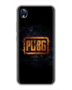 Чехол для Vivo Y91C с картинкой «PUBG — золотой логотип» Чехол для Vivo Y91C с картинкой «PUBG — золотой логотип»