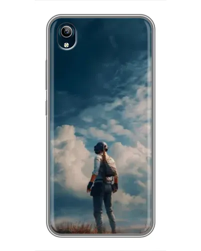 Чохол для Vivo Y91C з картинкою «Герой PUBG на скелі» Чохол для Vivo Y91C з картинкою «Герой PUBG на скелі»
