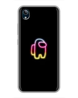Чехол для Vivo Y91C с картинкой «Among Us градиент»