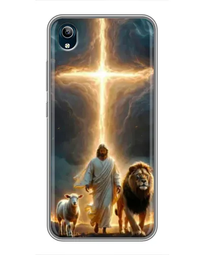 Чехол для Vivo Y91C с картинкой «Лев Иуды и Свет» Чехол для Vivo Y91C с картинкой «Лев Иуды и Свет»