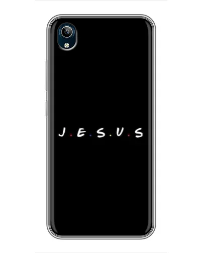 Чехол для Vivo Y91C с картинкой «Точки веры J.E.S.U.S.» Чехол для Vivo Y91C с картинкой «Точки веры J.E.S.U.S.»
