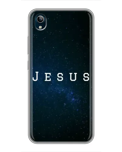 Чехол для Vivo Y91C с картинкой «Звездное небо Jesus» Чехол для Vivo Y91C с картинкой «Звездное небо Jesus»