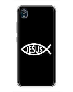 Чехол для Vivo Y91C с картинкой «Классический Jesus»