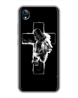 Чехол для Vivo Y91C с картинкой «Сияющий крест Jesus» Чехол для Vivo Y91C с картинкой «Сияющий крест Jesus»