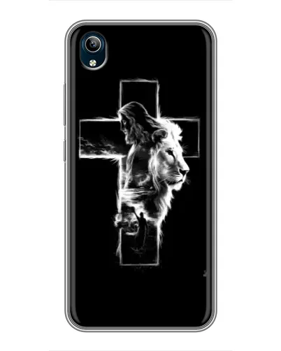 Чехол для Vivo Y91C с картинкой «Сияющий крест Jesus» Чехол для Vivo Y91C с картинкой «Сияющий крест Jesus»