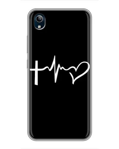 Чехол для Vivo Y91C с картинкой «Пульс веры» Чехол для Vivo Y91C с картинкой «Пульс веры»