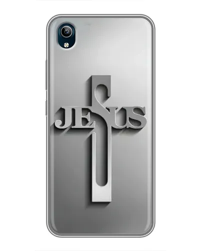 Чехол для Vivo Y91C с картинкой «Металлический крест Jesus» Чехол для Vivo Y91C с картинкой «Металлический крест Jesus»