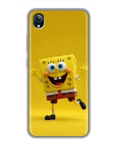 Чехол для Vivo Y91C с картинкой «Позитивный Губка Боб»