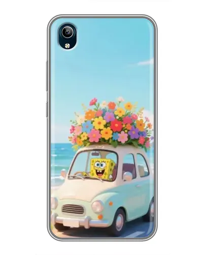 Чехол для Vivo Y91C с картинкой «Автомобильное путешествие»