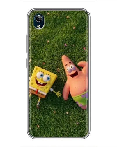 Чехол для Vivo Y91C с картинкой «Друзья на лужайке» Чехол для Vivo Y91C с картинкой «Друзья на лужайке»