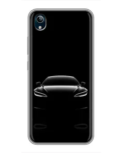 Чехол для Vivo Y91C с картинкой «Силуэт Tesla Night» Чехол для Vivo Y91C с картинкой «Силуэт Tesla Night»