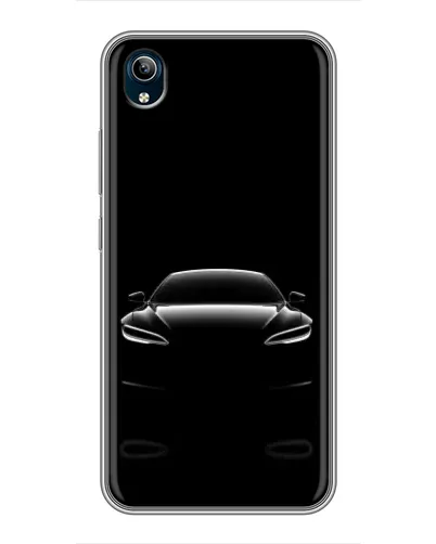Чехол для Vivo Y91C с картинкой «Силуэт Tesla Night» Чехол для Vivo Y91C с картинкой «Силуэт Tesla Night»