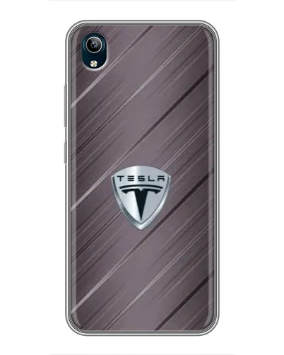 Чехол для Vivo Y91C с картинкой «Металлическая текстура Tesla» Чехол для Vivo Y91C с картинкой «Металлическая текстура Tesla»