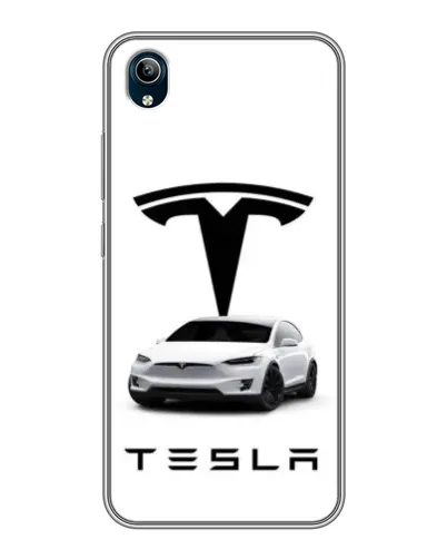 Чехол для Vivo Y91C с картинкой «Tesla White Style» Чехол для Vivo Y91C с картинкой «Tesla White Style»