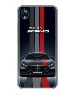 Чехол для Vivo Y91C с картинкой «Mercedes — белый карбон» Чехол для Vivo Y91C с картинкой «Mercedes — белый карбон»