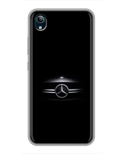 Чехол для Vivo Y91C с картинкой «Mercedes — абстрактные линии» Чехол для Vivo Y91C с картинкой «Mercedes — абстрактные линии»