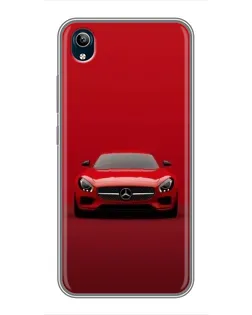 Чехол для Vivo Y91C с картинкой «Красный Mercedes AMG» Чехол для Vivo Y91C с картинкой «Красный Mercedes AMG»