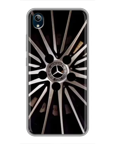 Чехол для Vivo Y91C с картинкой «Диск Mercedes»
