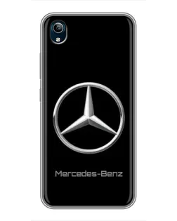 Чехол для Vivo Y91C с картинкой «Mercedes Silver Logo» Чехол для Vivo Y91C с картинкой «Mercedes Silver Logo»