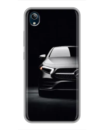 Чехол для Vivo Y91C с картинкой «Свет фар Mercedes»